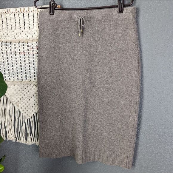 W By Worth Knit Wool Skirt Womens Medium Retail $228 - Picture 3 of 8